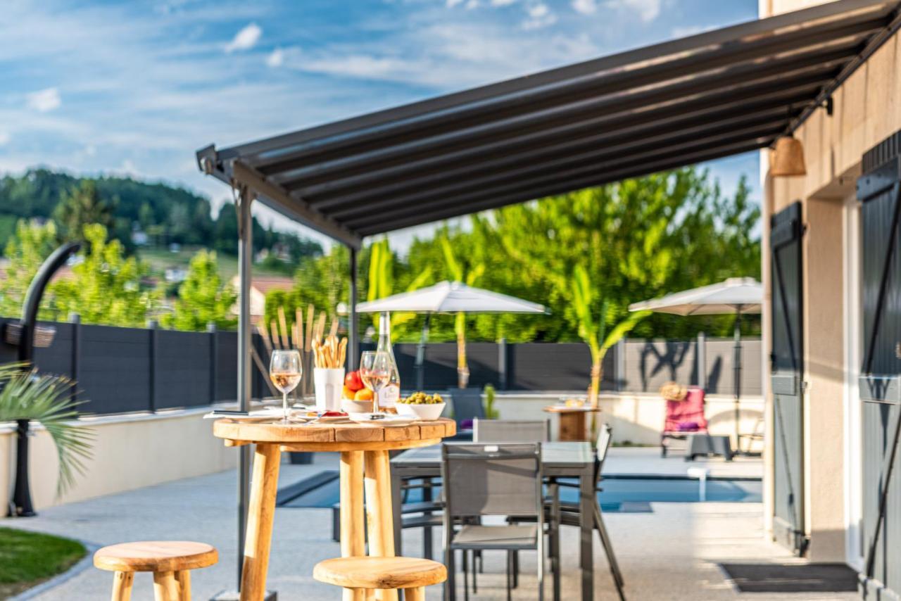 Villa Des Oliviers Sublime Villa Avec Piscine Chauffee Et Privee Et Baby Foot Bon-Encontre Exteriör bild