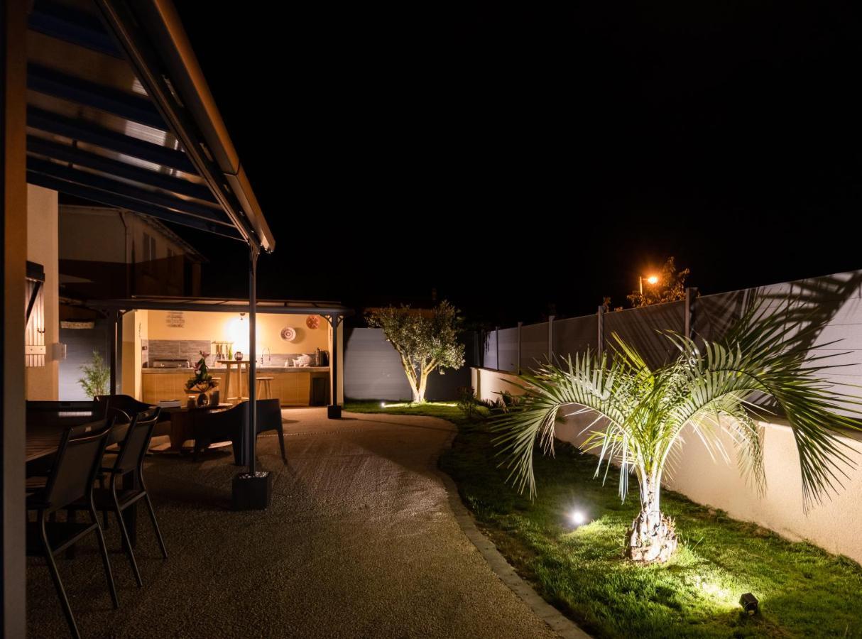 Villa Des Oliviers Sublime Villa Avec Piscine Chauffee Et Privee Et Baby Foot Bon-Encontre Exteriör bild